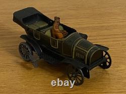 Tin Toy Wind-up Car Germany Orobr Bing A7-91