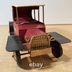 Tin Toys Imported Cars Japan limited rare Vintage toys Red Body