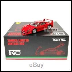 Tomica Limited Vintage NEO TLV Ferrari F40 1/64 NEW DIECAST CAR TOMYTEC TOMY LV
