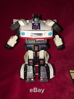 Transformers G1 Jazz Complete Pre Rub 1984 Vintage complete autobot car