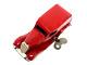 Tri Ang Minic Toys Mail Car Vintage Wind-Up Red