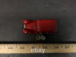 Tri Ang Minic Toys Mail Car Vintage Wind-Up Red