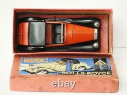 Tri-ang Minic Boxed Tinplate Rolls Royce Sedanca 50me Electric Headlights 1937