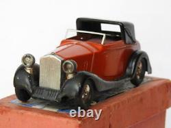 Tri-ang Minic Boxed Tinplate Rolls Royce Sedanca 50me Electric Headlights 1937
