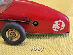 Triang Minic Toys Line Bros Wind Up Tin Race Car