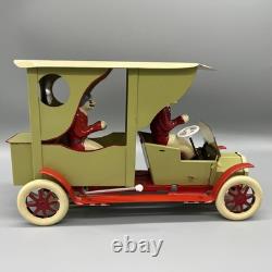Tucher & Walther. T151 Tin Touring Car Wind-Up with2 Figures, Ltd 21/500 WORKS