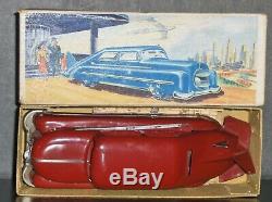 US Zone Germany B&S # 500 Blomer & Schuler The Flying Auto Tin Wind Up Car WithOB