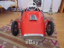 Unrestored 1960s Triang Grand Prix Vanwall Pedal Car
