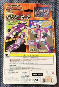 Unused In Blister Takara Transformers Car Robot Indy Heat Vintage Toy FS Japan