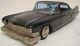 Unusual Old Tin Friction Toy Car Large 11 Black Cadillac Bandai Japan 1959
