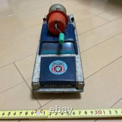 Used Vintage Masudaya Highway Police Car Siren Tin Toys Japan