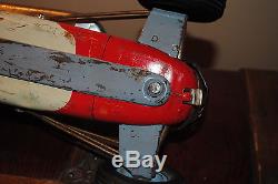 Used vintage tin troy Ruttman Sanyo 1950s Indy 18inch Toy Race Car