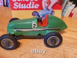 VERY NICE 1930'S SCHUCO WIND UP #2 STUDIO 1050 MERCEDES BENZ RACE CAR With BOX VERY NICE 1930'S SCHUCO WIND UP #2 STUDIO 1050 MERCEDES BENZ RACE CAR With BOX