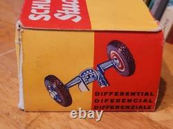 VERY NICE 1930'S SCHUCO WIND UP #2 STUDIO 1050 MERCEDES BENZ RACE CAR With BOX
