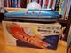 VERY NICE 1960'S TIN LITHO BATTERY OPERATED UNIVERSE CAR with BOX