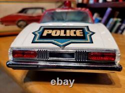 VERY NICE VINTAGE GORGO 1967 CHEVROLET CAMARO FRICTION POWERED POLICE CAR in BOX