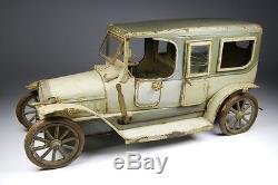 Very Rare Carette Germany Tinplate Wind-up Limousine Car Ca. 1910 Bub Distler