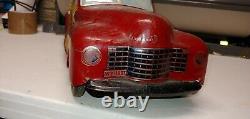 VGC Wyandotte Toys Tin Metal Car USA WY-1007 Woody 1941 TOYTOWN ESTATE