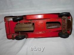 VINTAGE 1930's G-MAN PURSUIT WIND UP TOY CAR BY LOUIS MARX & CO, 100% ORIGINAL