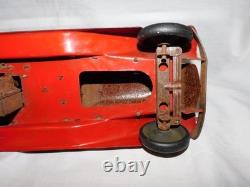 VINTAGE 1930's G-MAN PURSUIT WIND UP TOY CAR BY LOUIS MARX & CO, 100% ORIGINAL
