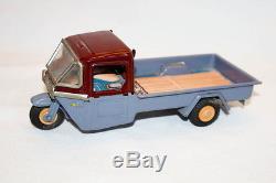 VINTAGE 1950 S B CO. JAPAN TIN TOY 3 WHEEL SCOOTER CAR TRUCK