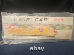 VINTAGE 1950s WYNN'S 777 FRICTION TOY RACE CAR TRADEMARK MADE IN JAPAN 8 NEW