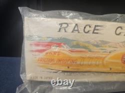 VINTAGE 1950s WYNN'S 777 FRICTION TOY RACE CAR TRADEMARK MADE IN JAPAN 8 NEW