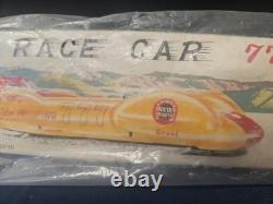 VINTAGE 1950s WYNN'S 777 FRICTION TOY RACE CAR TRADEMARK MADE IN JAPAN 8 NEW