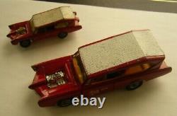 VINTAGE 2 CORGI TOYS MONKEE MOBILE GREAT BRITAIN ENGLAND Die Cast Car withFIGURES