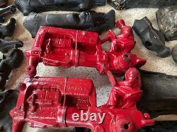 VINTAGE AUBURN RUBBER CARS LOT 50+ TRACTORS CARSs etc From Factory Toys