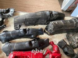 VINTAGE AUBURN RUBBER CARS LOT 50+ TRACTORS CARSs etc From Factory Toys