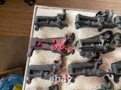 VINTAGE AUBURN RUBBER CARS LOT 50+ TRACTORS CARSs etc From Factory Toys