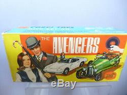 VINTAGE CORGI TOYS GIFT SET! MODEL No. 40 THE AVENGERS VN MIB