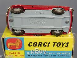 VINTAGE CORGI TOYS MODEL No. XX MGA SPORTS CAR MIB