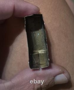 VINTAGE Cracker Jack TIN LITHO Ambulance Car Toy