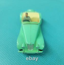 VINTAGE DINKY TOYS 1957 57 MG MIDGET SPORTS CONVERTIBLE CAR #102 With BOX MECCANO