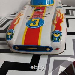 VINTAGE Kyoei Toy Racing Car Tin Toy Car Collectable MADE IN JAPAN Goodyear STP