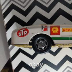 VINTAGE Kyoei Toy Racing Car Tin Toy Car Collectable MADE IN JAPAN Goodyear STP