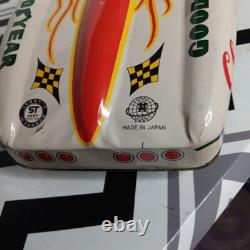 VINTAGE Kyoei Toy Racing Car Tin Toy Car Collectable MADE IN JAPAN Goodyear STP