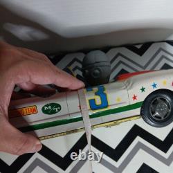 VINTAGE Kyoei Toy Racing Car Tin Toy Car Collectable MADE IN JAPAN Goodyear STP
