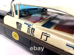 VINTAGE LARGE JAPAN TIN CHEVROLET IMPALA POLICE JAPAN VERSION 12 31cm CAR TOY