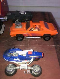 VINTAGE Lot 1980s Kenner M. A. S. K Toys 8 Vehicles Cars/Trucks/MASK + 11 Figures