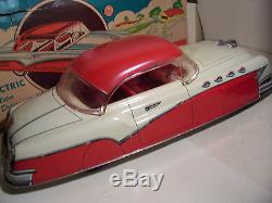 VINTAGE MARX BATTERY OPERATED CONVERTIBLE TIN TOY CAR