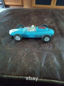VINTAGE MARX TOYS PLASTIC FRICTION RACER CAR BLUE PRE OWNED Read Descr VINTAGE MARX TOYS PLASTIC FRICTION RACER CAR BLUE PRE OWNED Read Descr