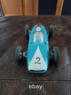 VINTAGE MARX TOYS PLASTIC FRICTION RACER CAR BLUE PRE OWNED Read Descr