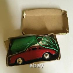 VINTAGE MASUDAYA (MODERN TOYS), TIN, PORSCHE 356 COUPE FULLY WORKING WithBOX