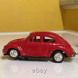 VINTAGE MASUDAYA (MODERN TOYS), TIN, VOLKSWAGEN FULLY WORKING WithBOX. SWEET