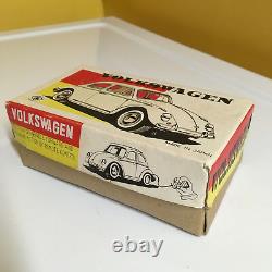 VINTAGE MASUDAYA (MODERN TOYS), TIN, VOLKSWAGEN FULLY WORKING WithBOX. SWEET