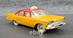 VINTAGE MECCANO DINKY TOYS 1/43 PLYMOUTH PLAZA TAXI CAB No. 265 WithBOX NICE