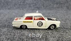 VINTAGE MECCANO LTD DINKY TOYS FORD CORTINA RALLY CAR MADE N ENGLAND WithBOX